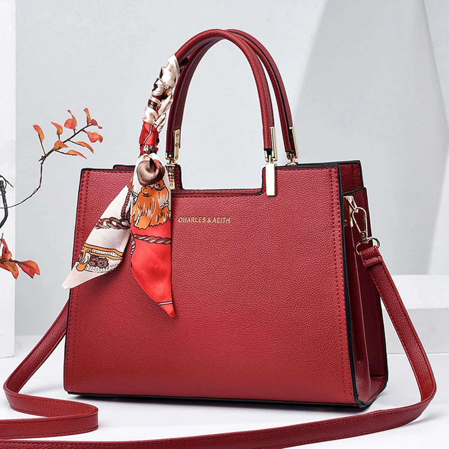 3pcs Purses for Women Tote Bag and Wallet Set Shoulder Satchel Handbags Women's Novelty Bucket Shoulder Bag
