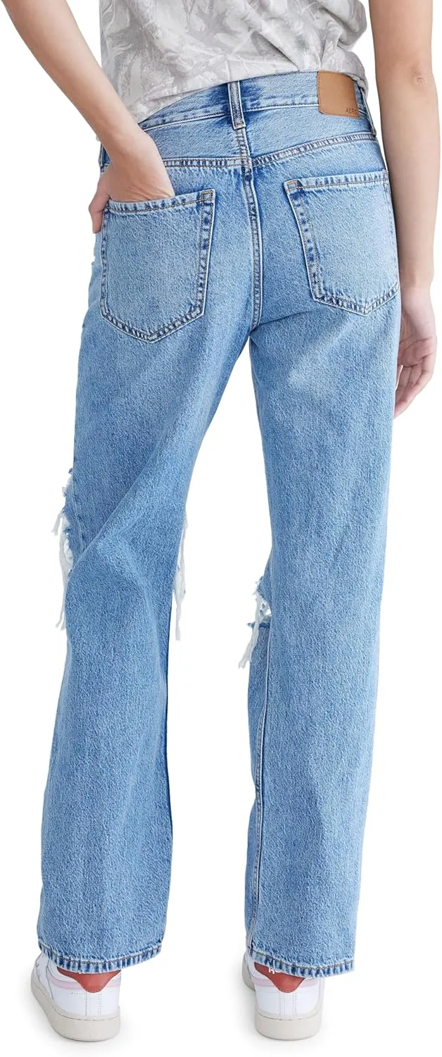 AEROPOSTALE Women's High Rise Baggy Jean