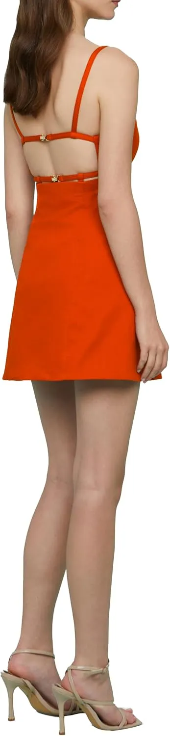 AMUR Women's Rei Twill Mini Dress