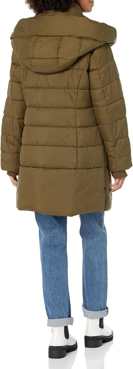 Anne Klein Women's Hooded Puffer