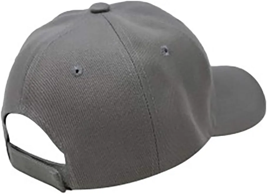 Balec Plain Baseball Cap Hat Adjustable Back