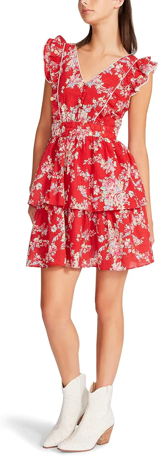 Betsey Johnson Women's Bush Gardens Seersucker Mini Dress