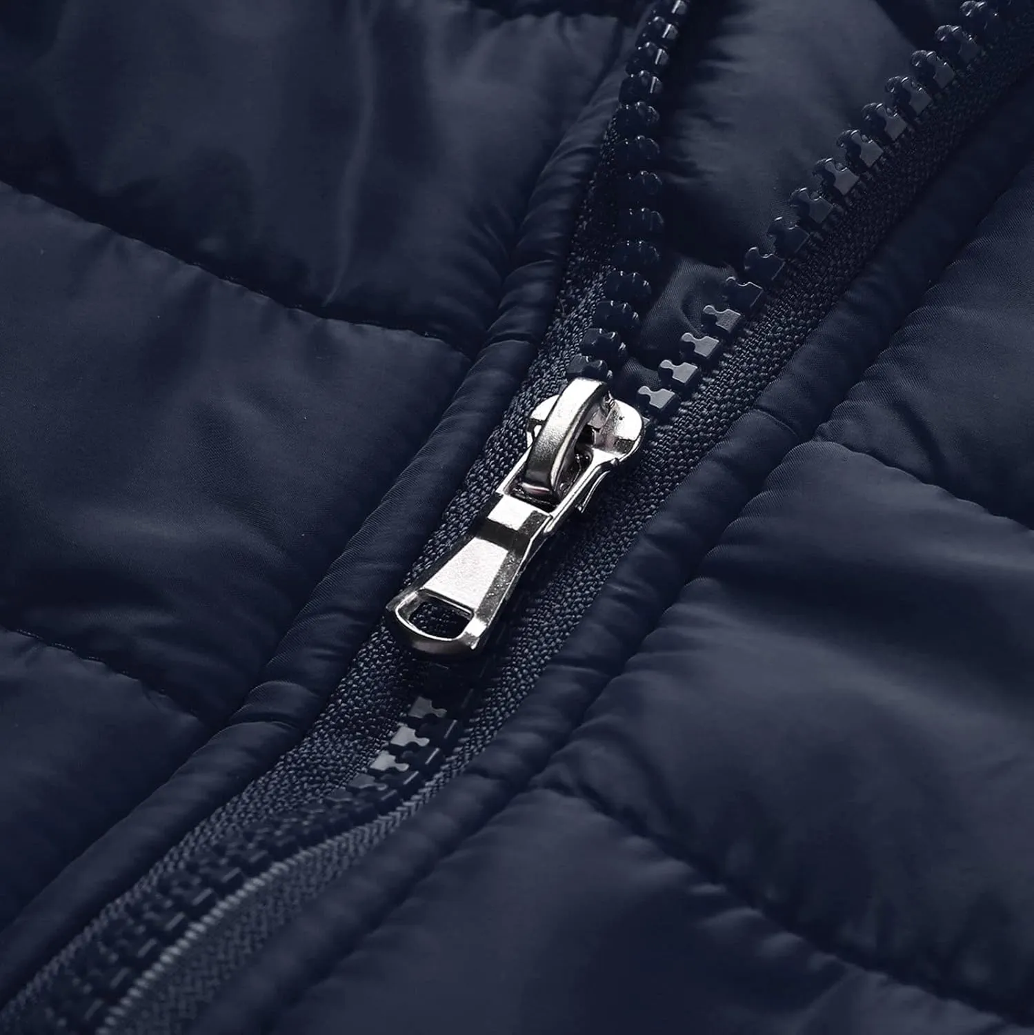 BIFUTON Puffer Jacket Men,Men's Puffer Jackets Waterproof Winter Bubble Coats Ski Parka Quilted Hooded Winter Jackets for Men