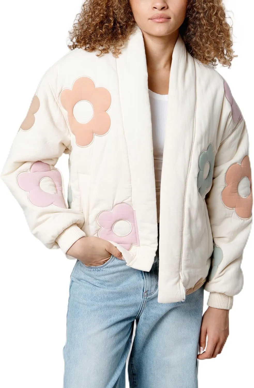 [BLANKNYC] Womens Women's Quilted Jacket