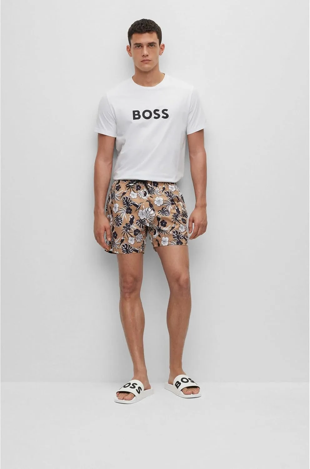 BOSS Men's Slide