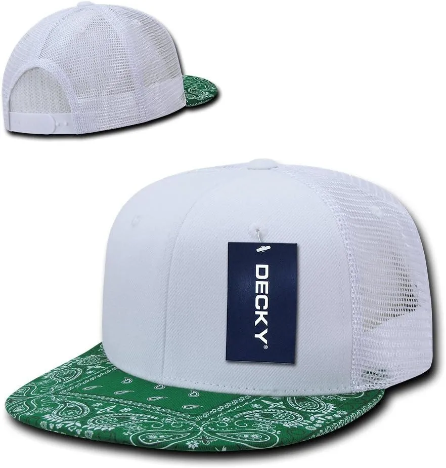DECKY Bandanna Trucker Caps