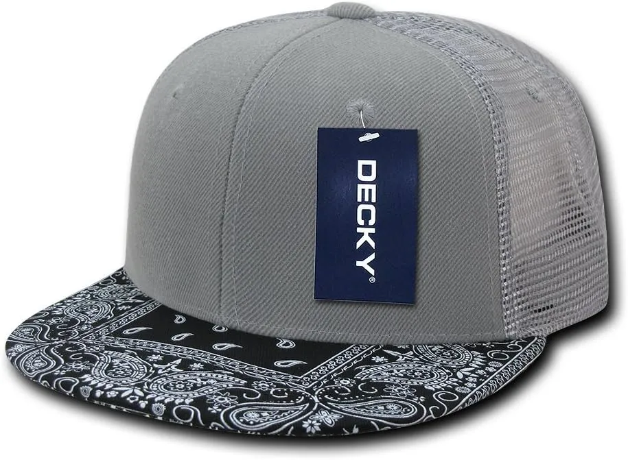 DECKY Bandanna Trucker Caps