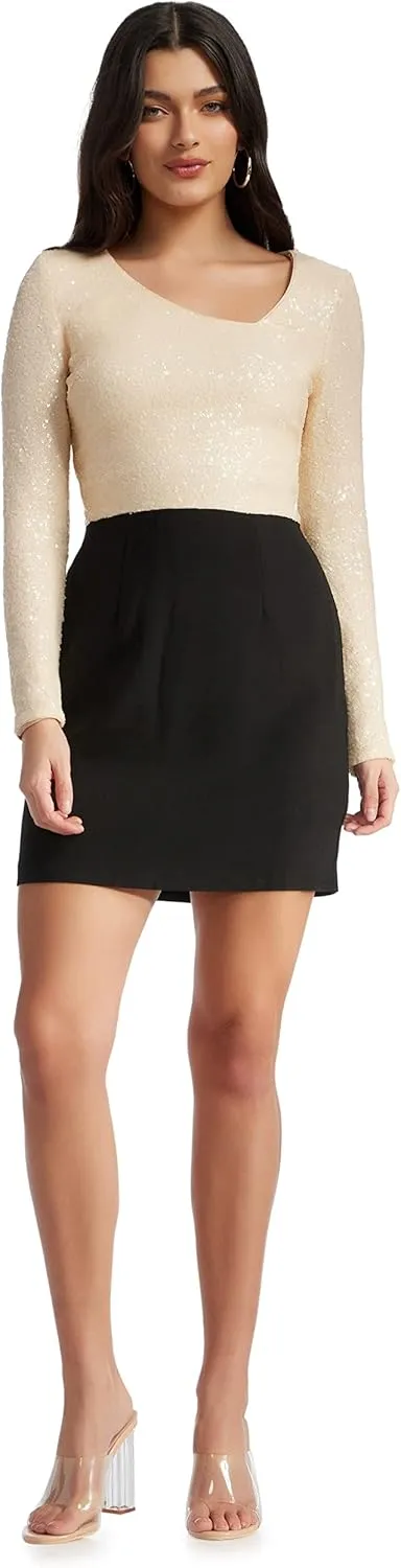 Dress the Population Women's Chante Bodycon Mini Dress