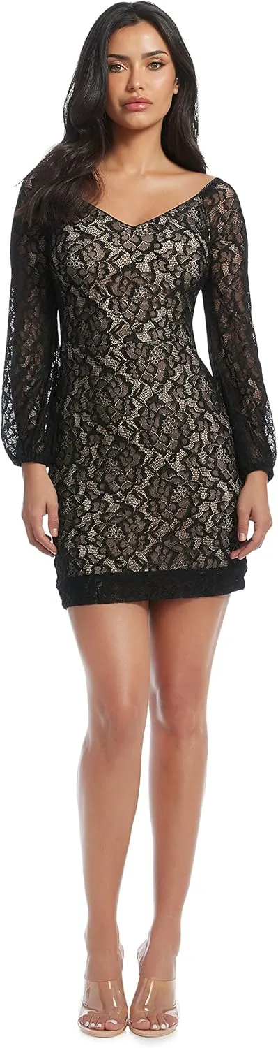 Dress the Population Women's Esperanza Bodycon Mini Dress