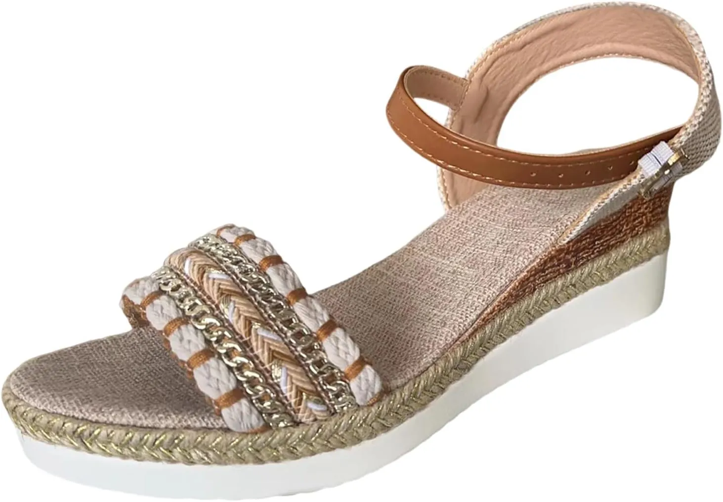 Fashion Thick Bottom Sandals for Women Womens Comfort Lightweight Platform Sandal Beach Sandals for Women