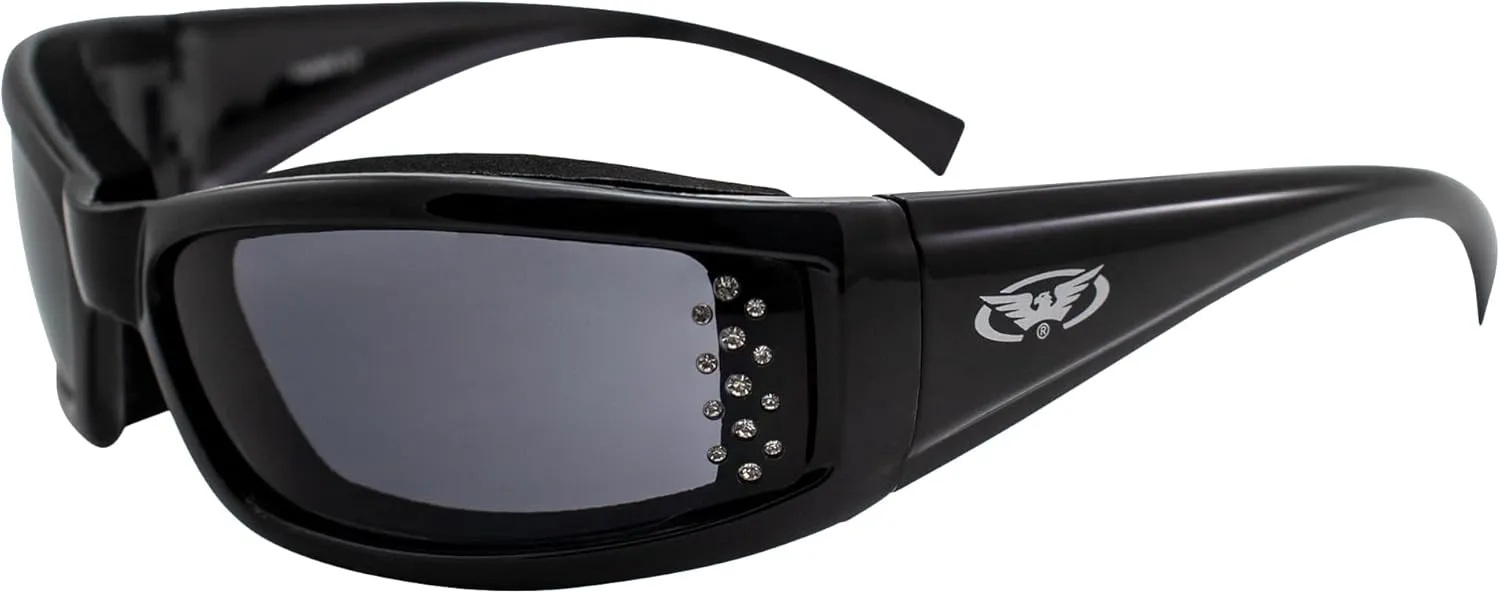 Global Vision Allie CAT SM Women's Motorcycle Sunglasses Anti-Fog