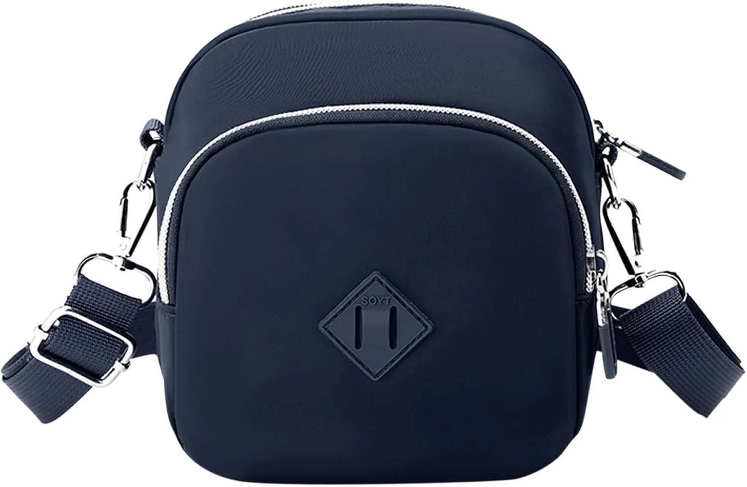 Hobo Crossbody Bags for Women Crossbody Purses and Handbags Lightweight Pocketbook Clear Bag for Stadium Events(Dark Blue)