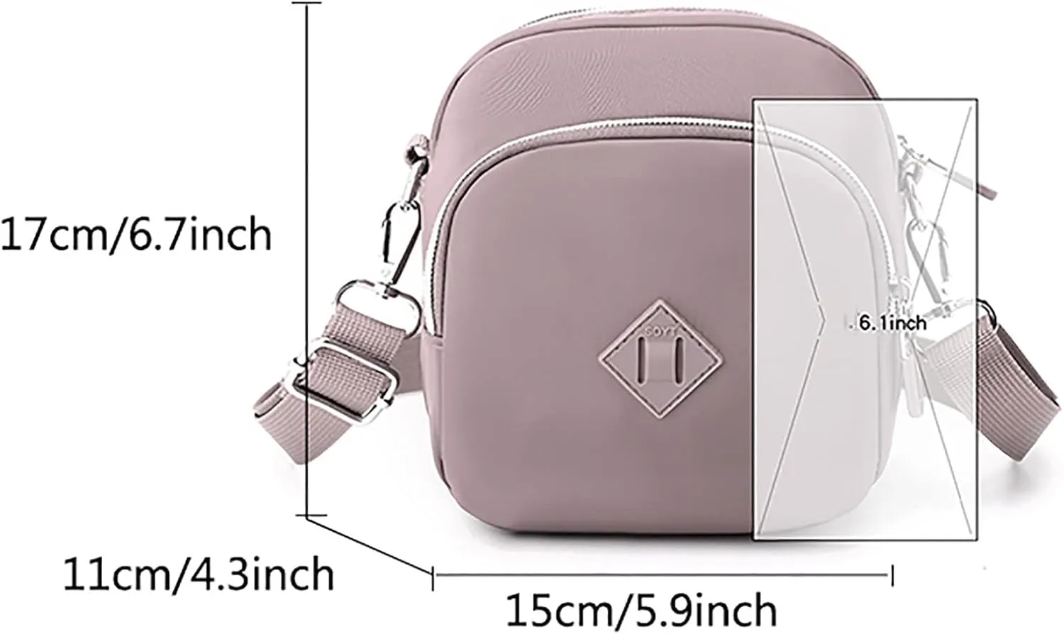Hobo Crossbody Bags for Women Crossbody Purses and Handbags Lightweight Pocketbook Clear Bag for Stadium Events(Dark Blue)