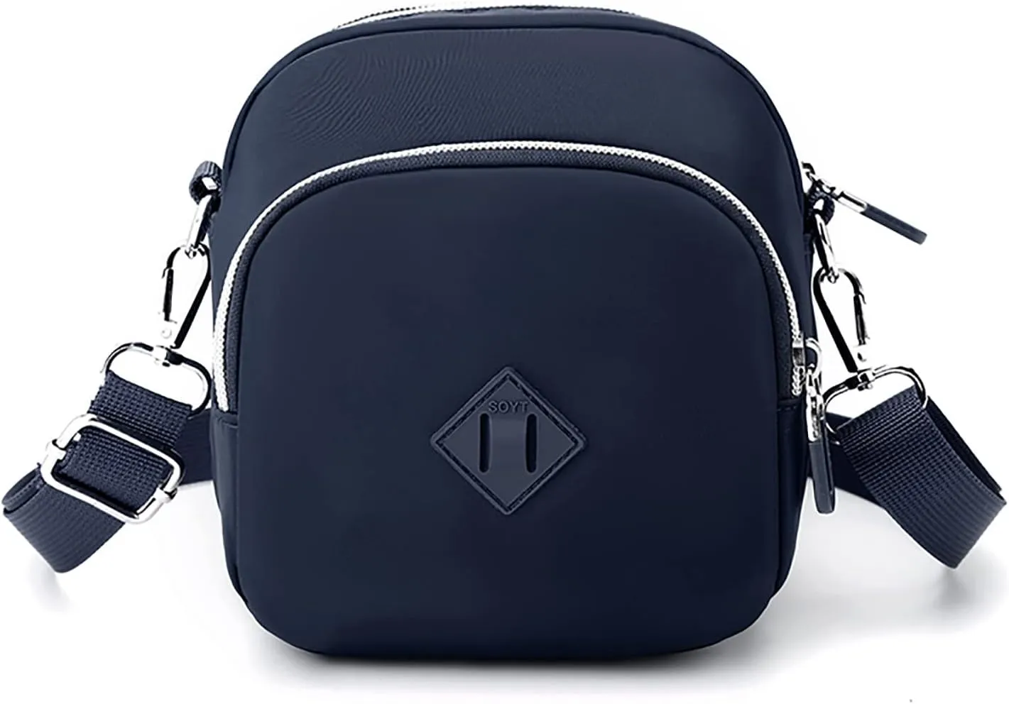 Hobo Crossbody Bags for Women Crossbody Purses and Handbags Lightweight Pocketbook Clear Bag for Stadium Events(Dark Blue)
