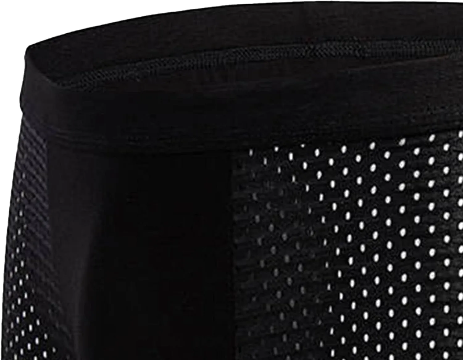 JEsilunmaMY Men's Mesh Hollow Breathable Boxer Briefs Mid Waist Moisture-Wicking Underwear Soft Stretch Pouch Underpants
