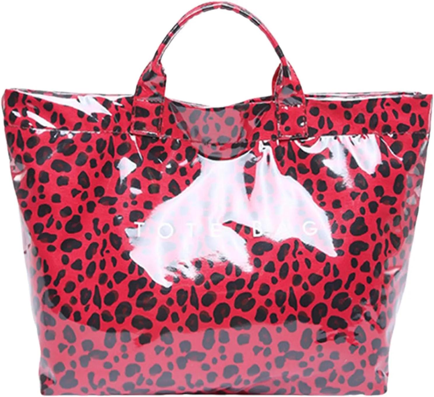 Large Capacity Leopard Print Lazy Wind Bag Fashion Handheld Large Capacity Shoulder Tote Bags Handbag Women