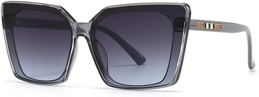 Large Sunglasses Women Womens Cat Eye Sun Glasses Vintage UV400 Outdoor