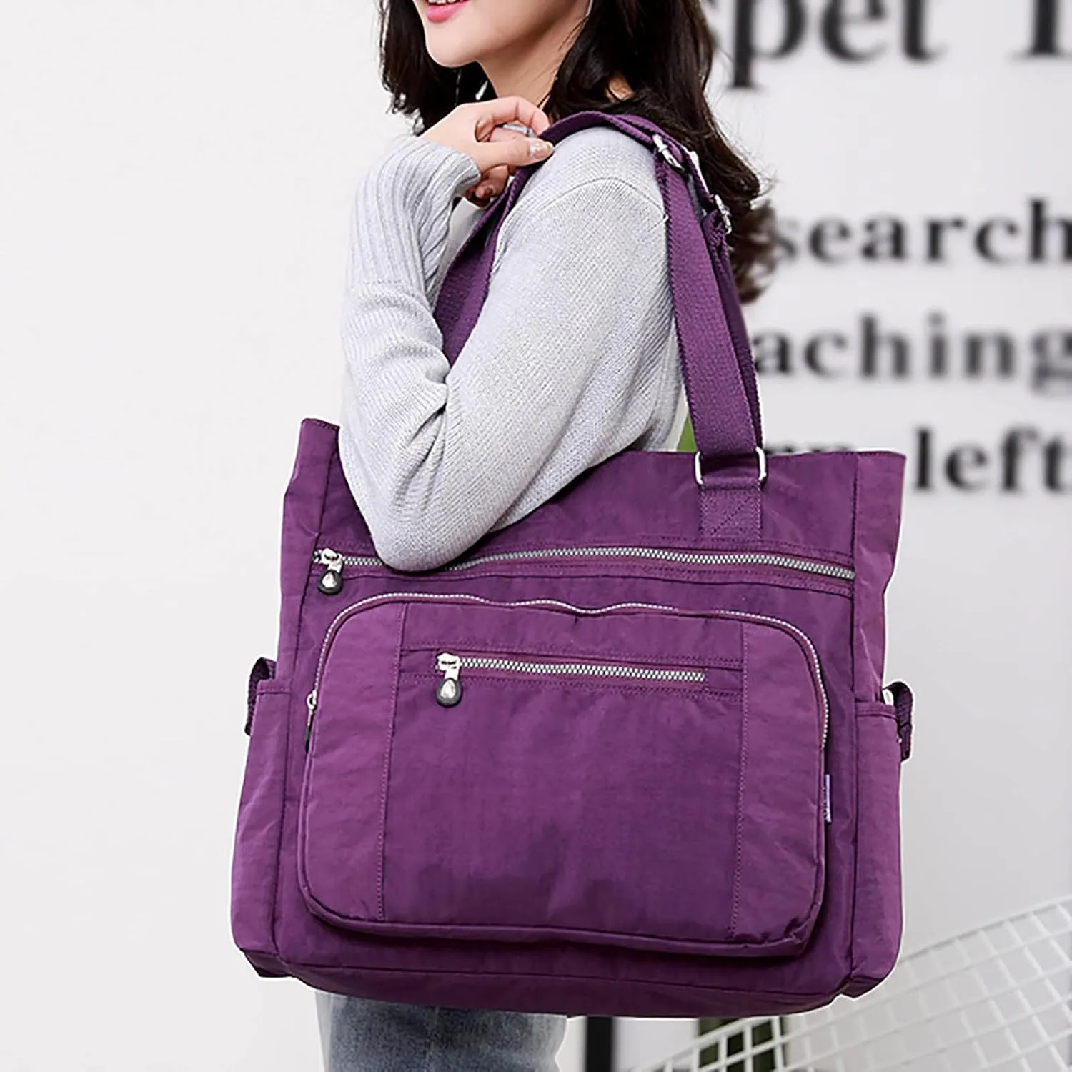 Leather Shoulder Handbag Tote Purses Womens Tote Bag Fashion Handbags Ladies Purse Satchel Shoulder Bags Bag For