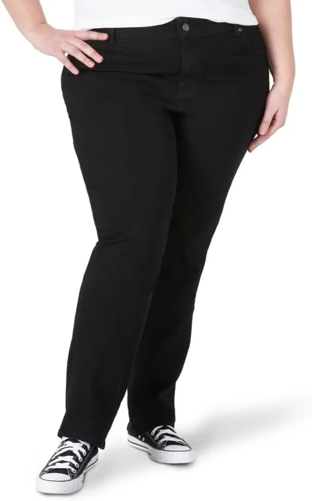 LEE Women's Relaxed Fit Straight-Leg Jean