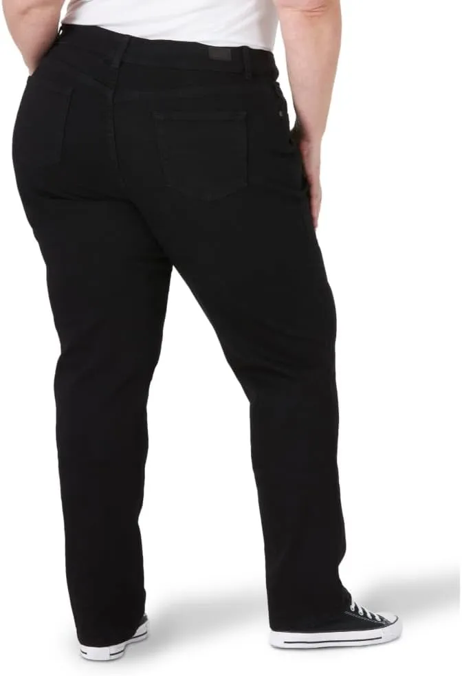 LEE Women's Relaxed Fit Straight-Leg Jean