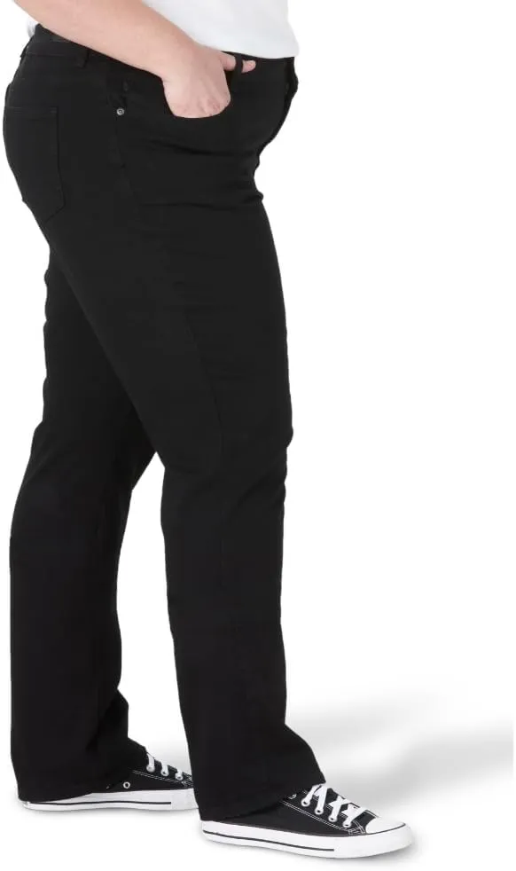 LEE Women's Relaxed Fit Straight-Leg Jean