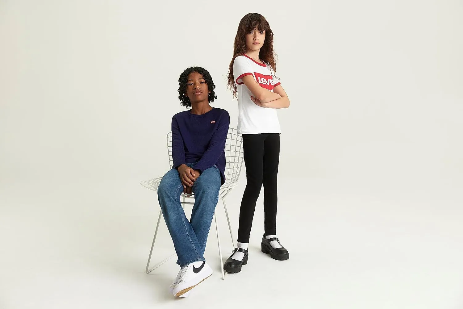 Levi's Girls' Skinny Fit Pull on Jeggings
