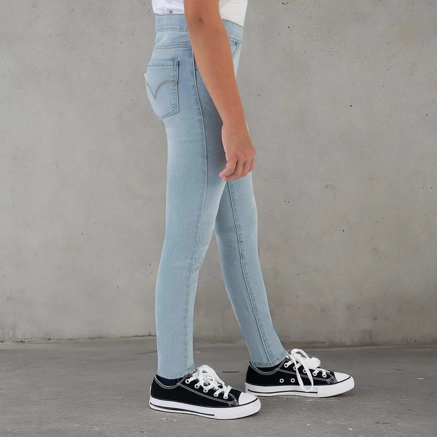 Levi's Girls' Skinny Fit Pull on Jeggings