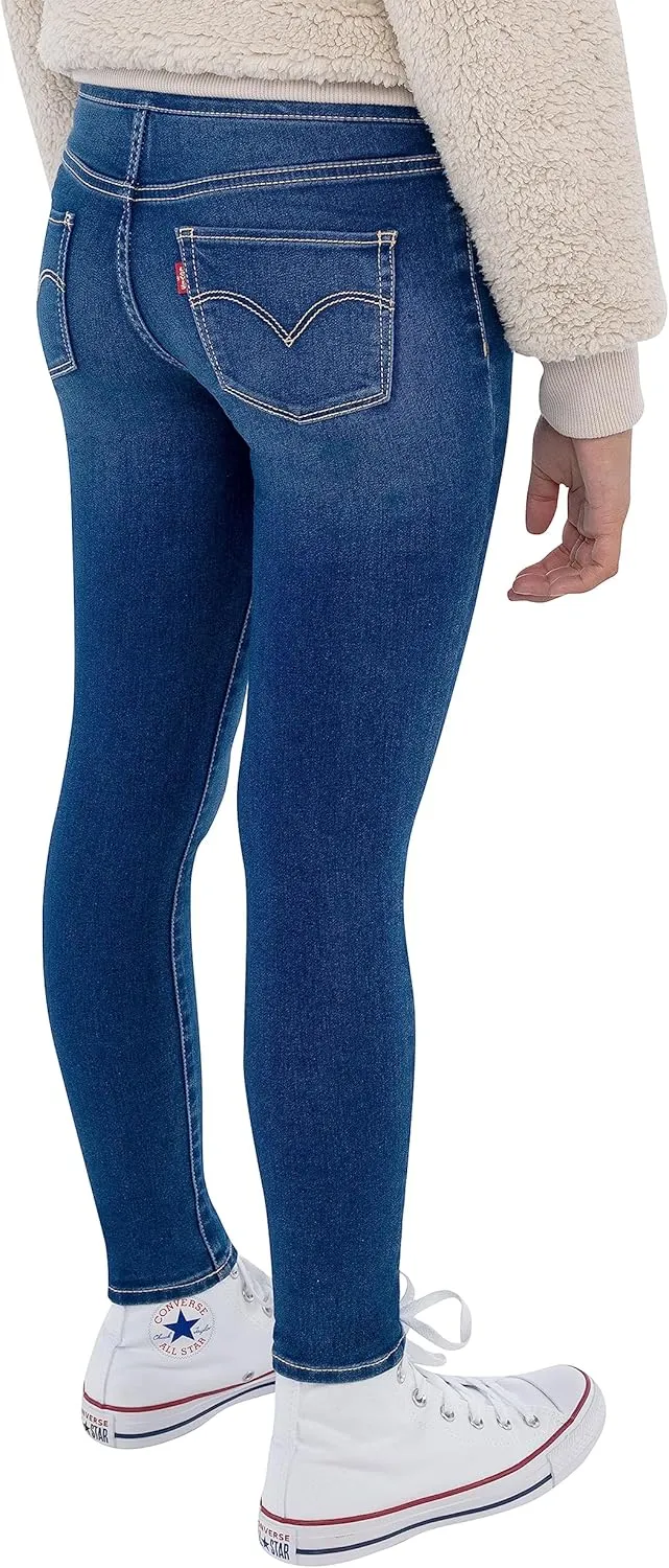 Levi's Girls' Skinny Fit Pull on Jeggings