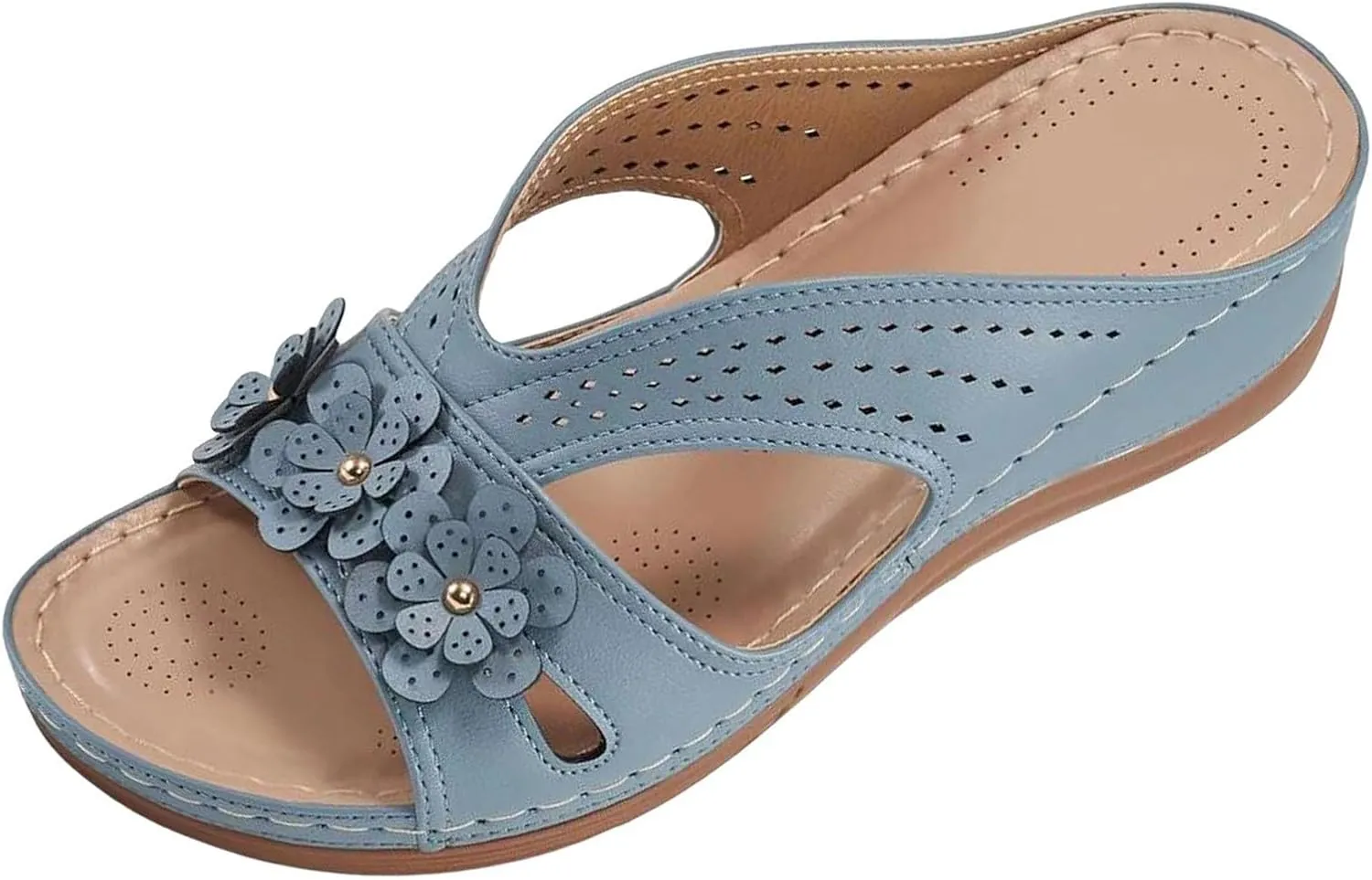 Low Wedge Sandals for Women Sandals Wedge for Women Casual Womens Sandal Comfortable Women's Sandal Dressy