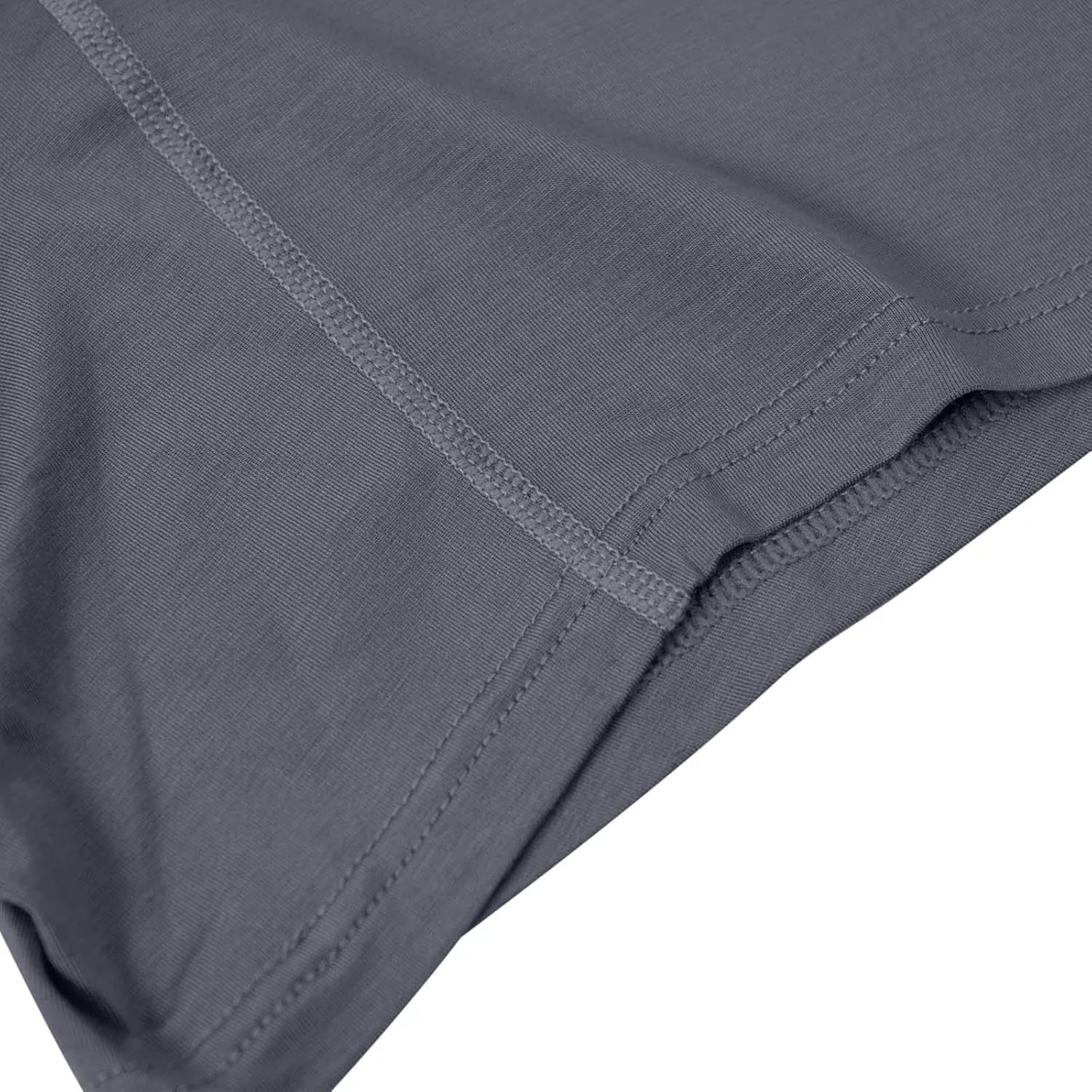 Men's Boxer Briefs Soft Comfort Close Fitting Breathable Long Leg Underwear Athletic Workout Male Underpants