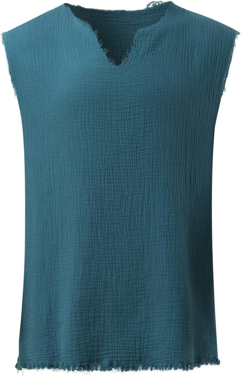Men's Cotton Linen Tank Tops 2025 Fashion Loose Sleeveless Vest Shirts Lightweight Breathable Drying Summer Beach Top