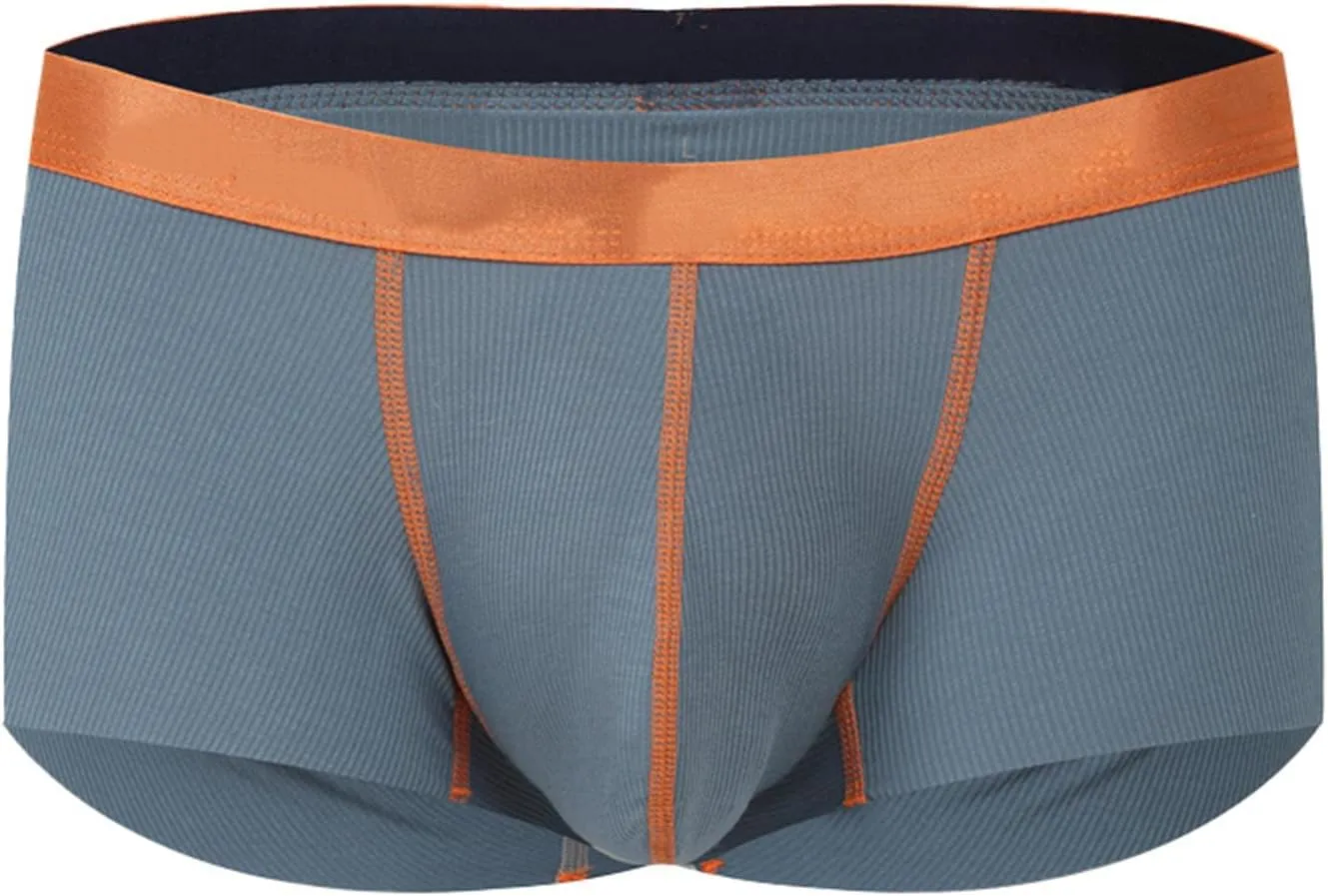 Men's Cotton Stretch Underwear Solid Color Breathable Comfortable Loungewear Casual Trendy Compression Briefs for Men