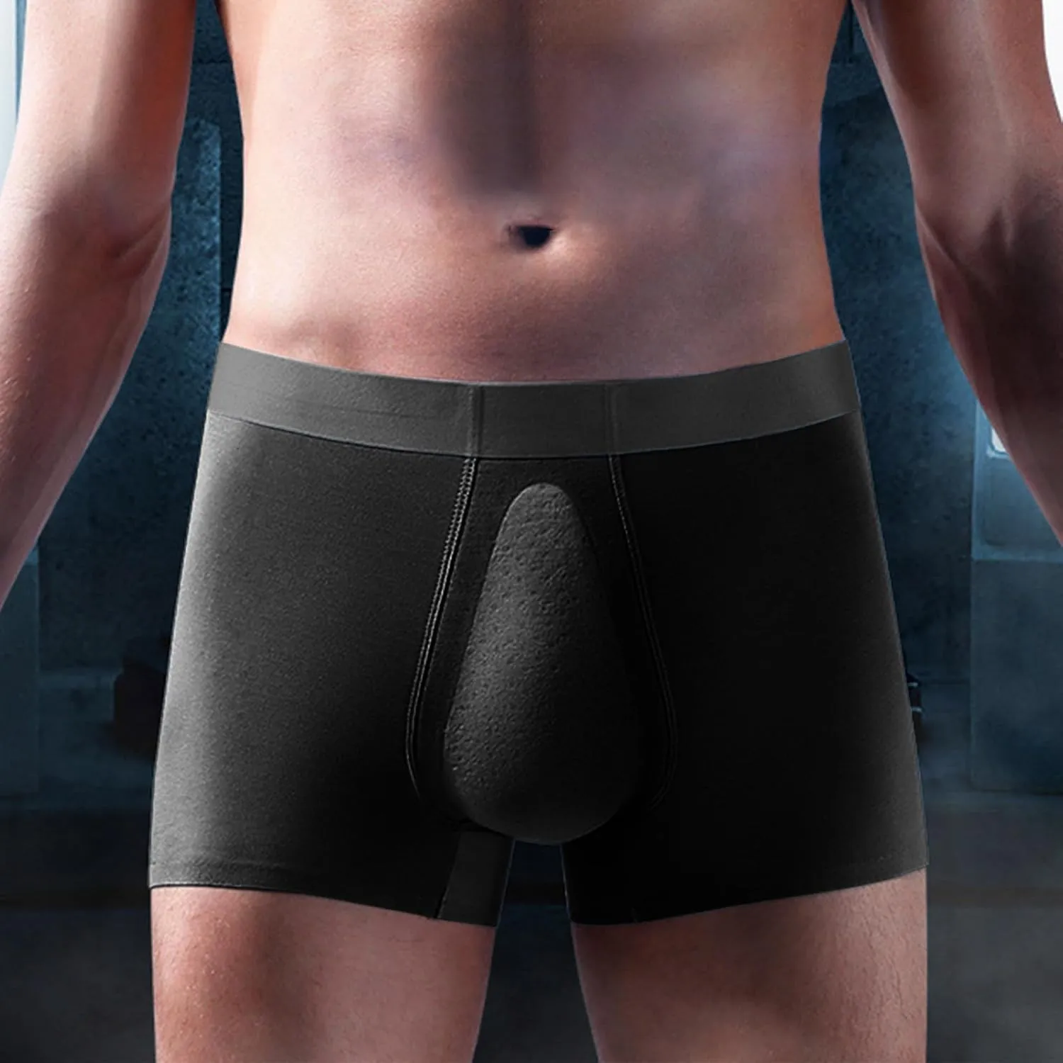 Men's Daily Boxer Briefs Soft Breathable Comfort Close Fitting Underwear Contour Pouch Lightweight Stretch Underpants