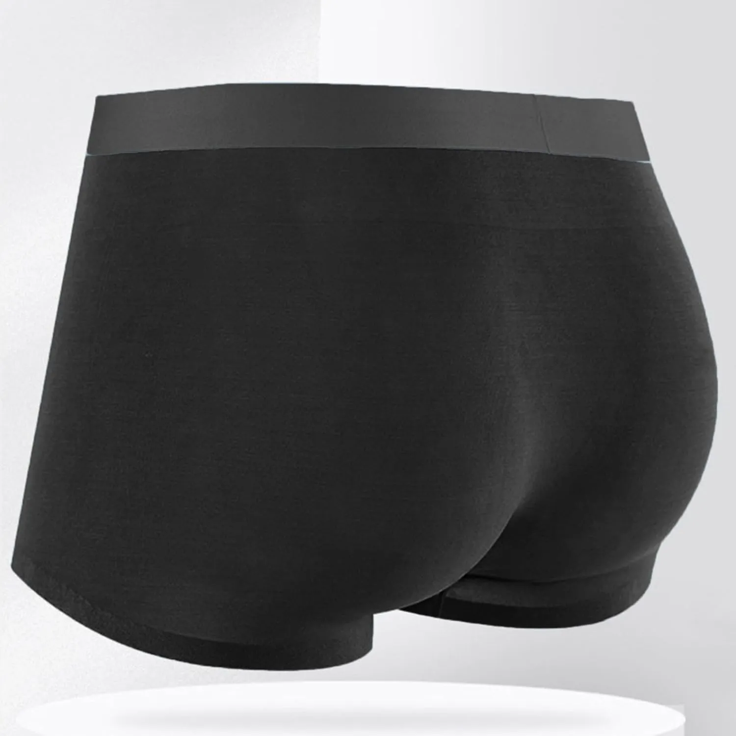 Men's Daily Boxer Briefs Soft Breathable Comfort Close Fitting Underwear Contour Pouch Lightweight Stretch Underpants