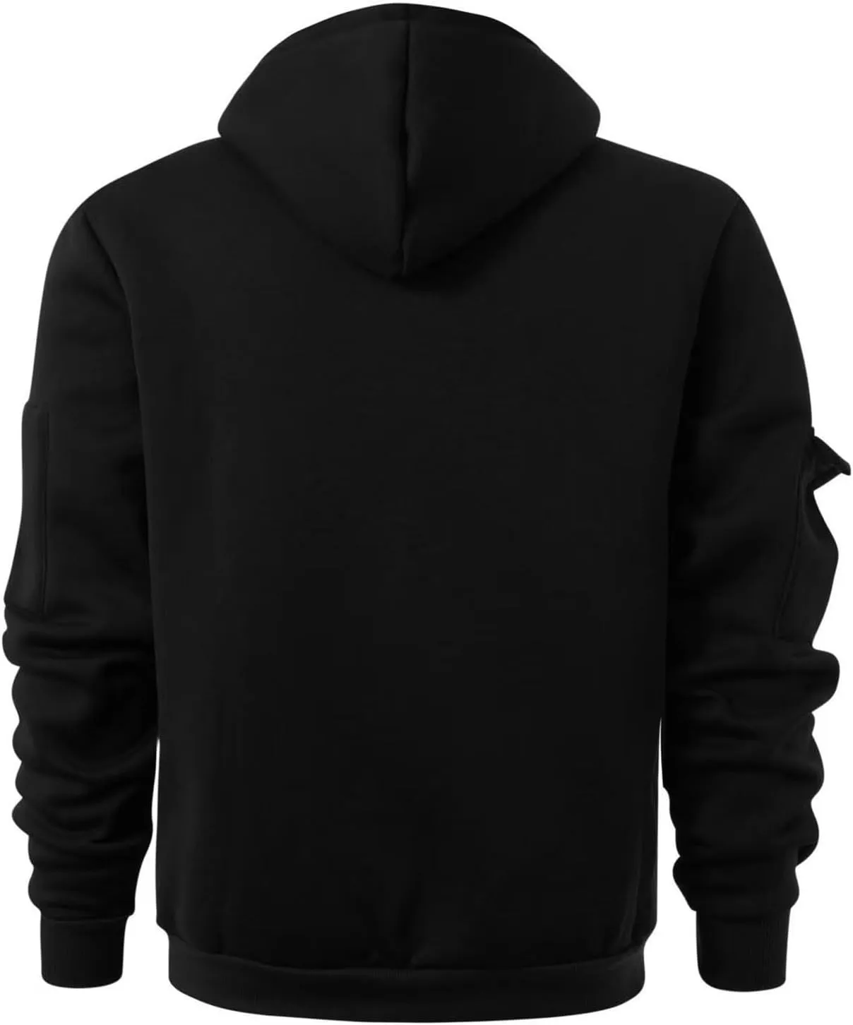 Men's Drawstring Zipper Hoodie 4th of July 1776 Stylish Plain Shirts Light Long Sleeve Sweatshirt with Pockets