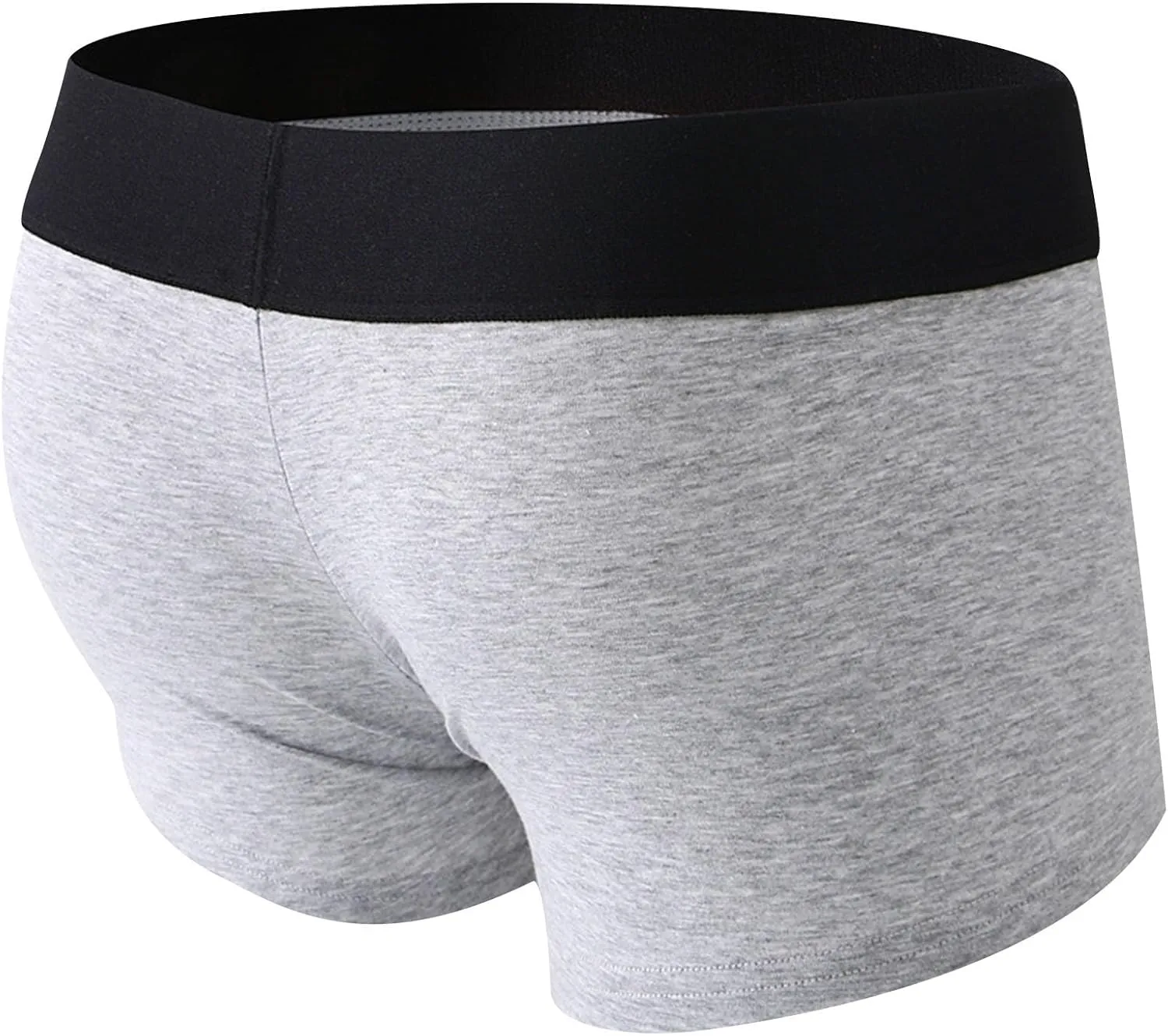 Men's Hollow Out Front Pouch Boxer Briefs Breathable Close Fitting Underwear Lightweight Thin Comfort Underpants