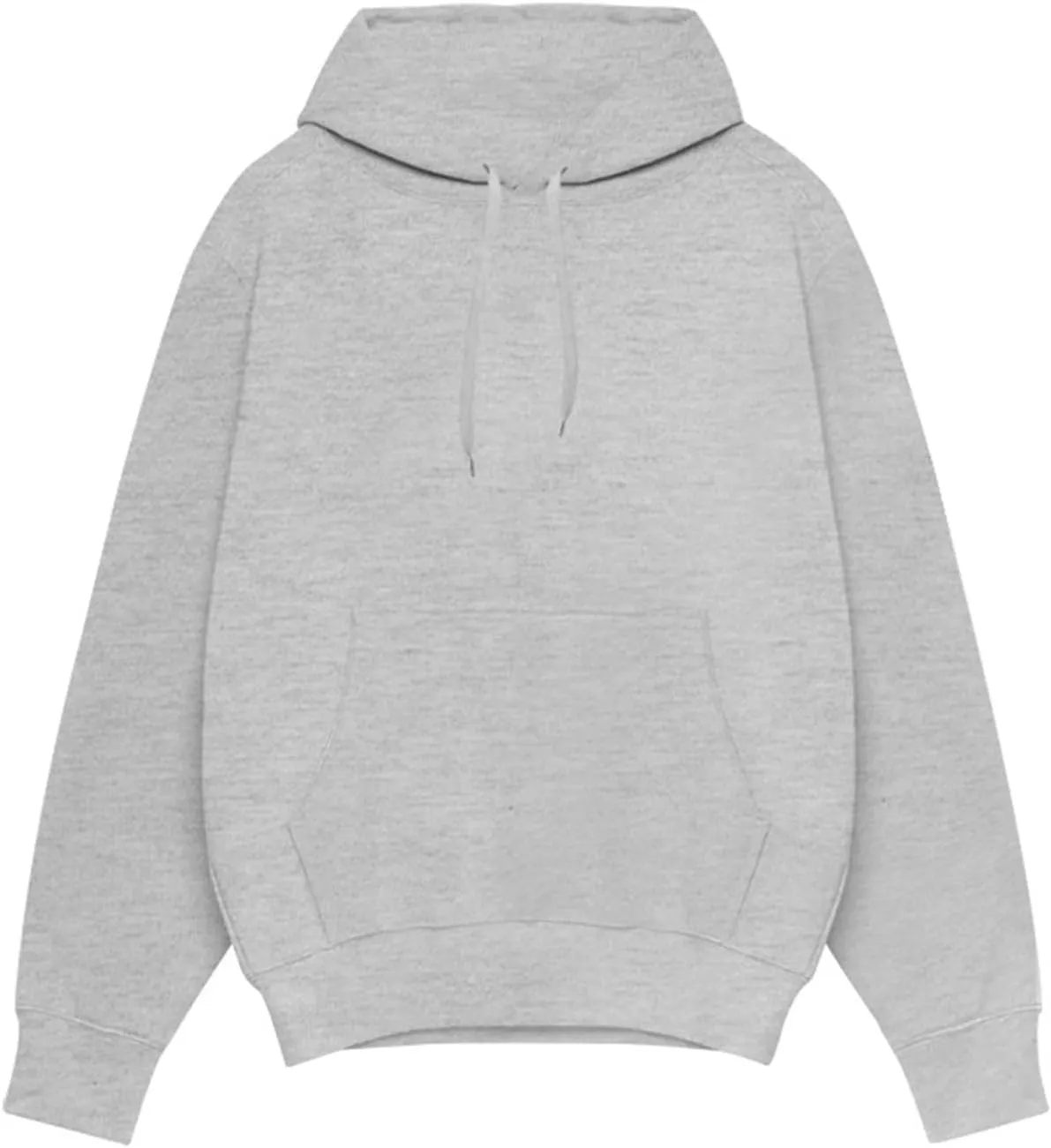 Men's Hoodies Unisex Running Outfits Casual Solid Color Long Sleeve Drawstring Pullover Hooded Sweatshirt