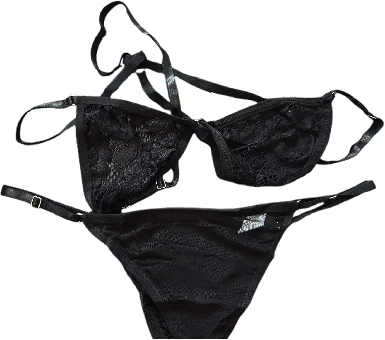 Men's New Female Bra Gay Sex Underwear Lace Underwear Set Servile Stuff