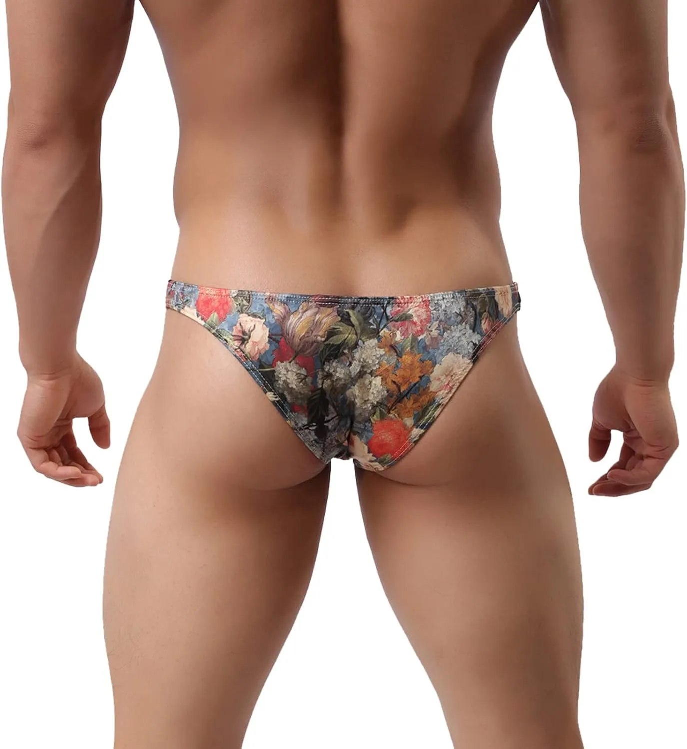 Mens Shorts Casual Mens Boxer Briefs Breathable Underwear for Men Active Performance Mens Underwear J