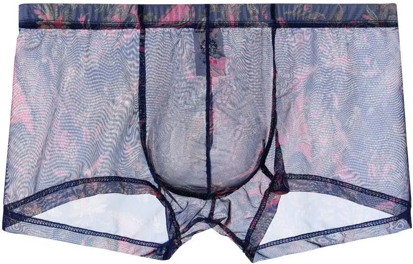 Mens Shorts mens Covered Waistband Boxer Briefs B
