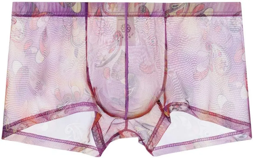 Mens Shorts mens Covered Waistband Boxer Briefs B