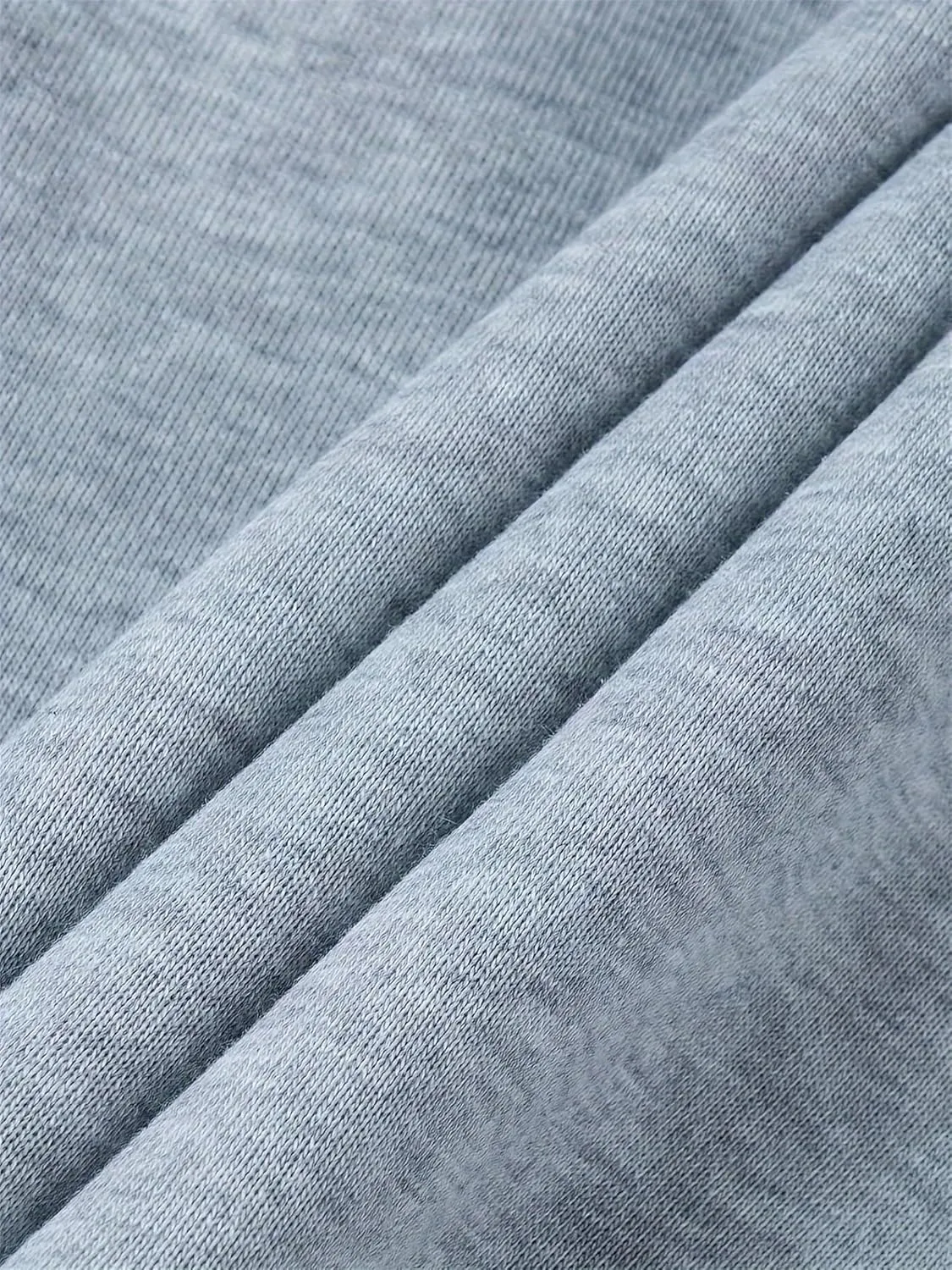 Men's Solid Pullover Hoodies Quarter Zip Sweatshirts Soft Blend Fleece Hooded Sweatshirts Long Sleeve with Big Pocket