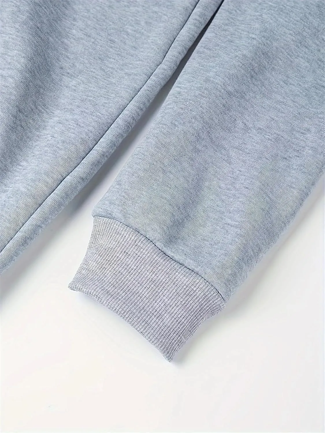 Men's Solid Pullover Hoodies Quarter Zip Sweatshirts Soft Blend Fleece Hooded Sweatshirts Long Sleeve with Big Pocket