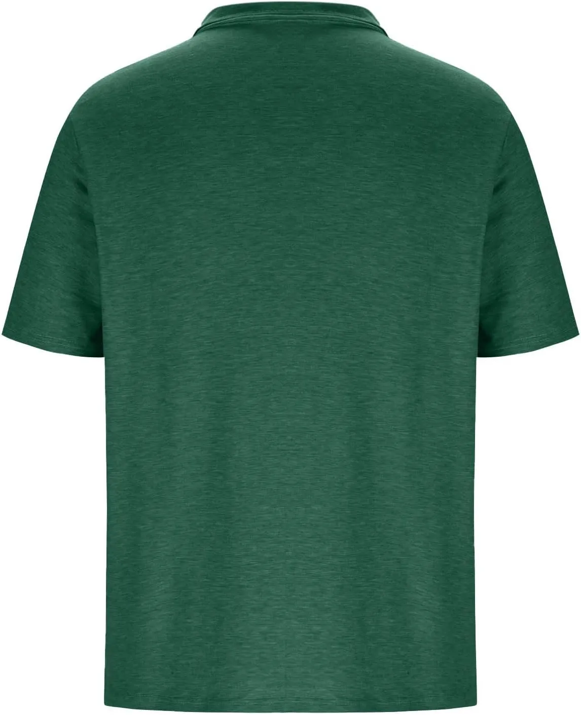 Mens Summer Shirts Casual Short Sleeve Performance Golf T-Shirt Basic 3 Button Up Collared Tee Tops with Pocket