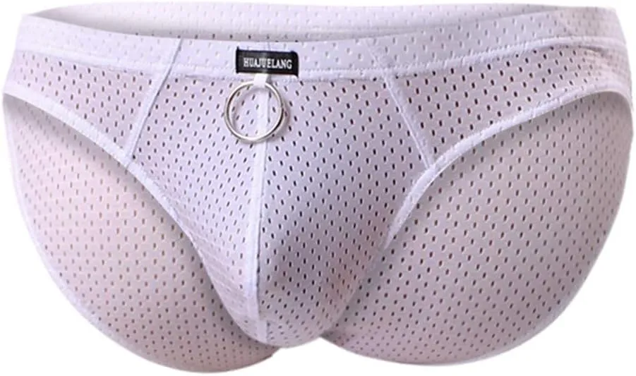 Mens Underwear Breathable Brief Mesh Boxer Sport Sexy Mens Underwear Underpants Shorts Fashion Men's underwear