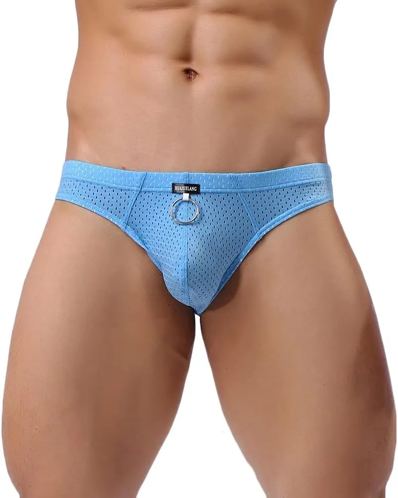 Mens Underwear Breathable Brief Mesh Boxer Sport Sexy Mens Underwear Underpants Shorts Fashion Men's underwear