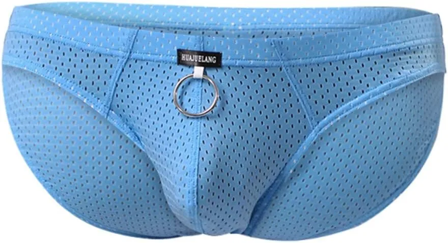 Mens Underwear Breathable Brief Mesh Boxer Sport Sexy Mens Underwear Underpants Shorts Fashion Men's underwear