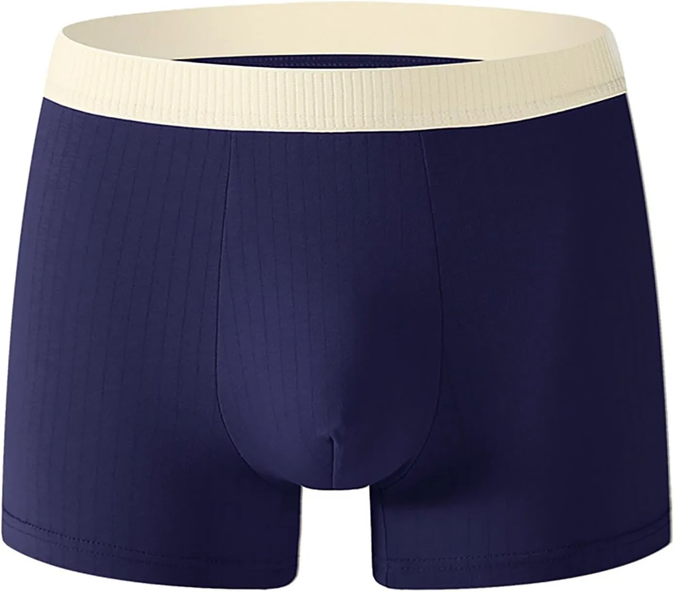 Men's Underwear Soft Cotton Comfort Boxer Briefs Moisture Wicking Stretch Close Fitting Breathable Underpants
