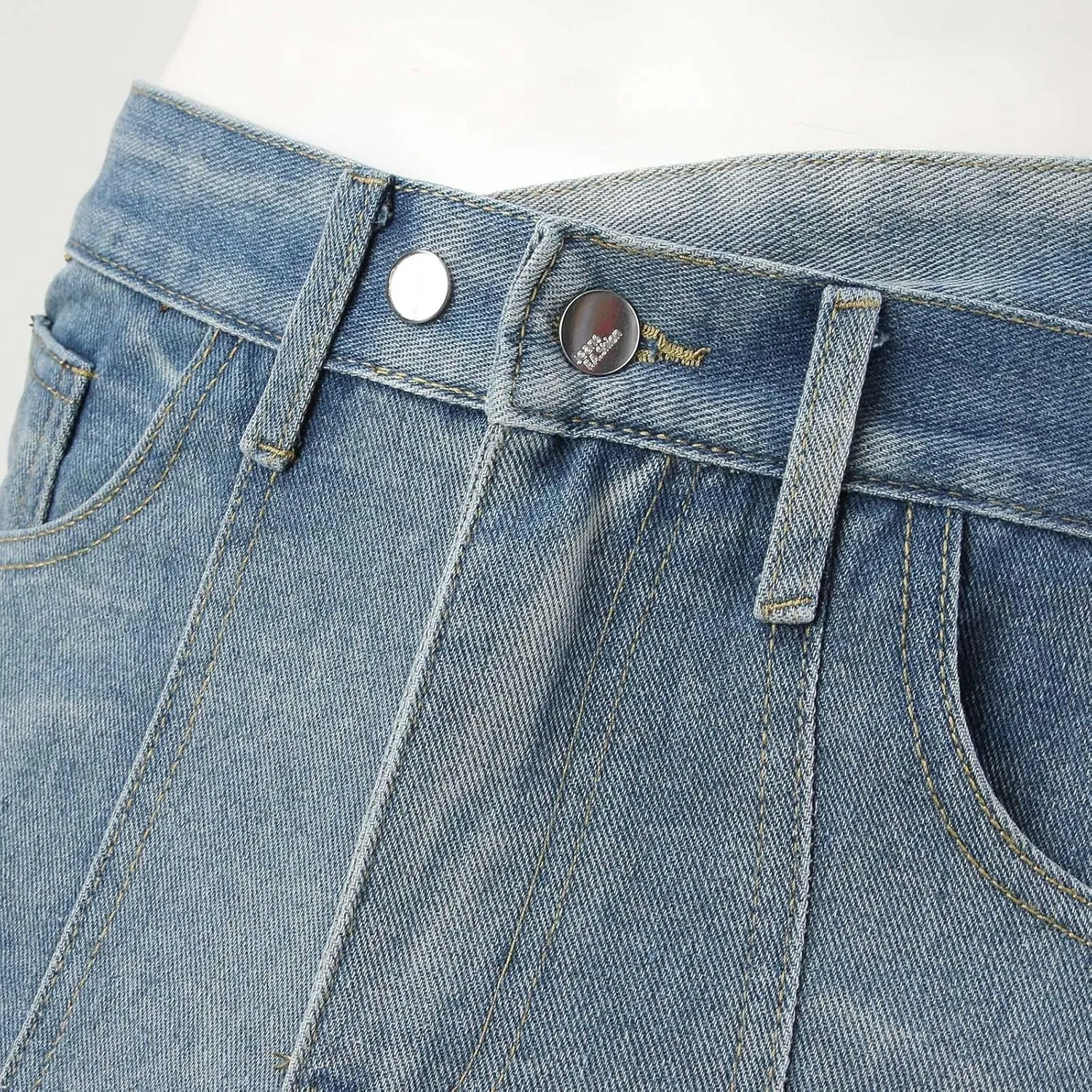 Men's Y2k Jeans Baggy Star Graphic Straight Wide Leg Jeans Hip Hop Streetwear Jeans Loose Fit Aesthetic Harajuku Denim Pants