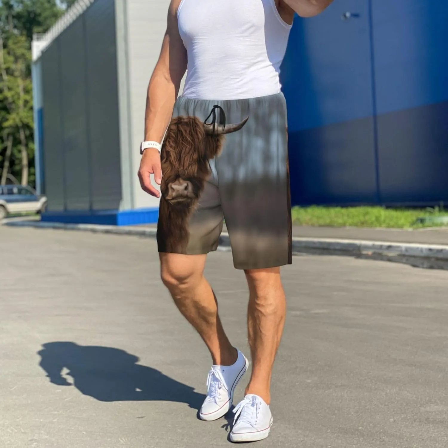 Novastar Mens Pajama Pants - Yak (6) Sleep Comfy Shorts Mens Pajama Shorts, Pj Pants for Mens Lounge Shorts